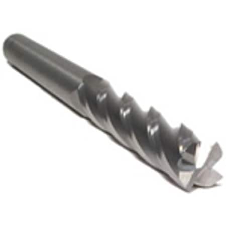 Cgs Tool 4 Flute Long Length Sq End Mill 7/16"Dia 2"Loc 4"Oal W/Altin 740-4375 ALTiN